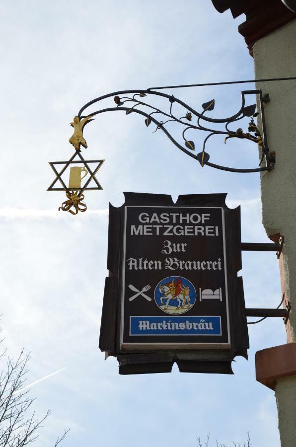 Wirtshaus & Hotel Zur Alten Brauerei Zapf Uettingen Eksteriør billede